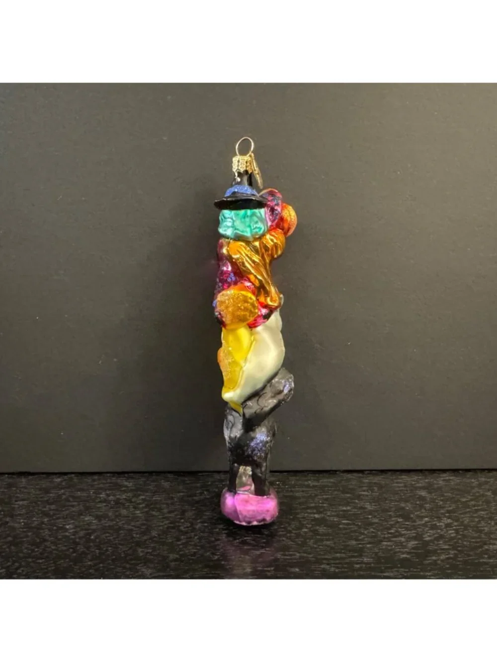 Radko Witchy Woman Halloween Ornament Glass Witch Cat Moon Pumpkin 7